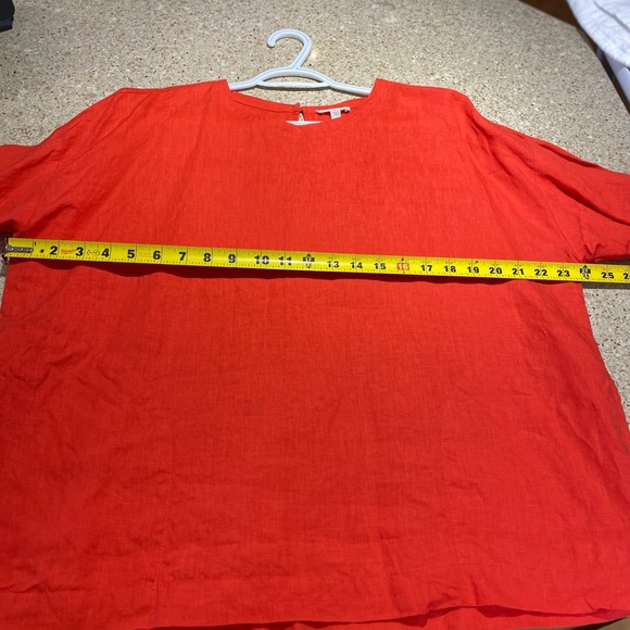 Eileen Fisher Linen top - Picture 7 of 9